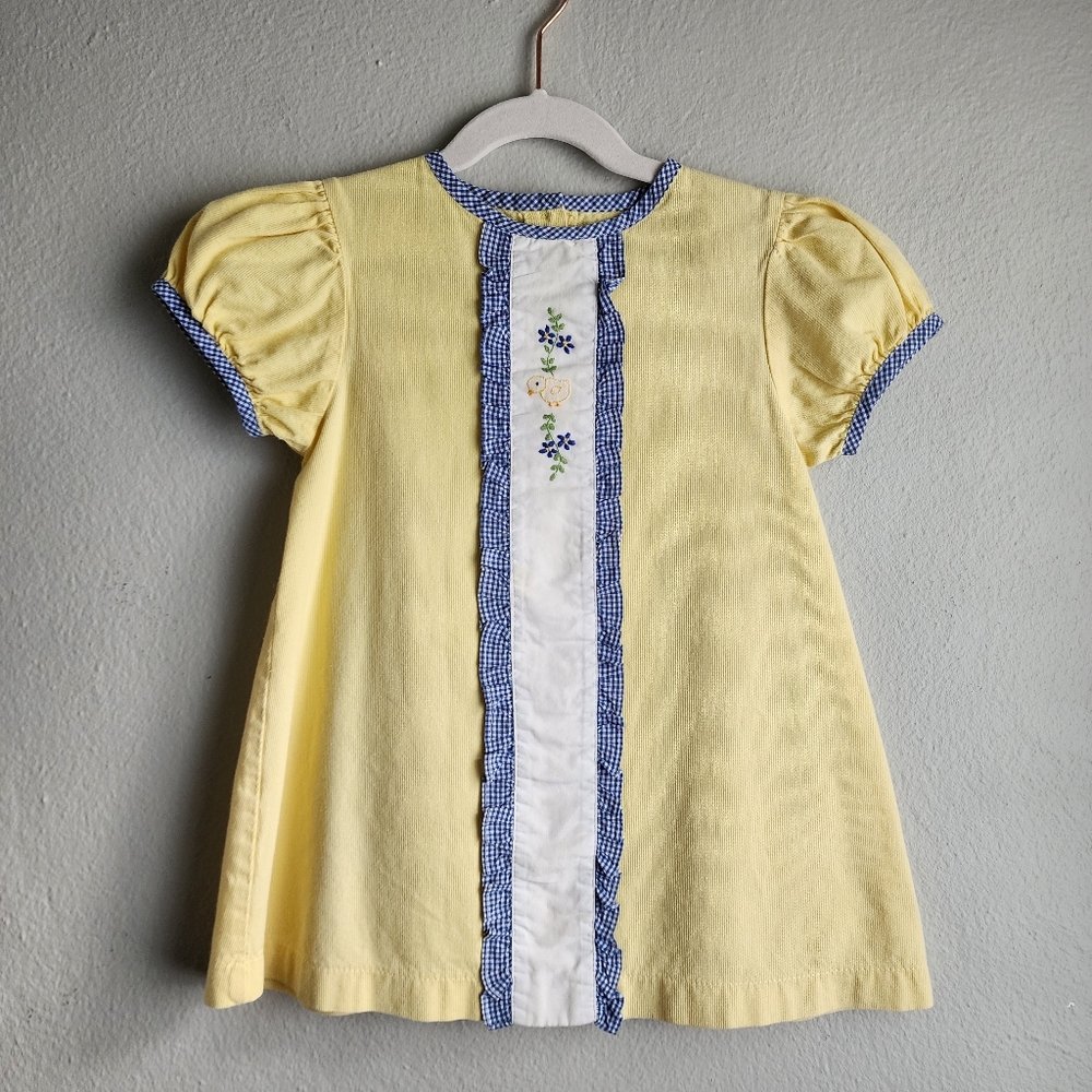 Vintage Posh Pickle Easter Dress 2T